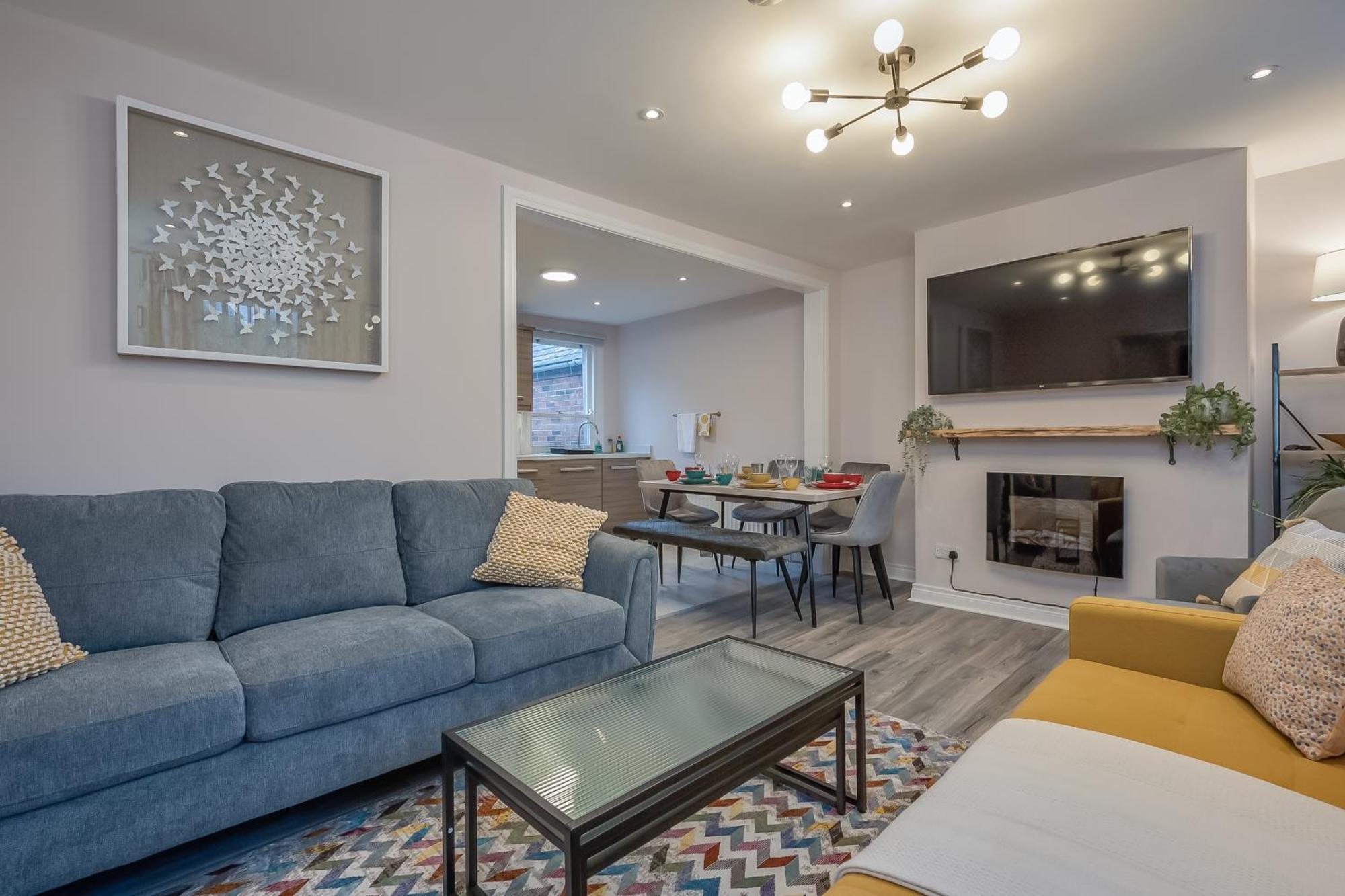 Staybynumbers - Belfast City Centre - 3 Bed, 3 Bathroom & Parking المظهر الخارجي الصورة