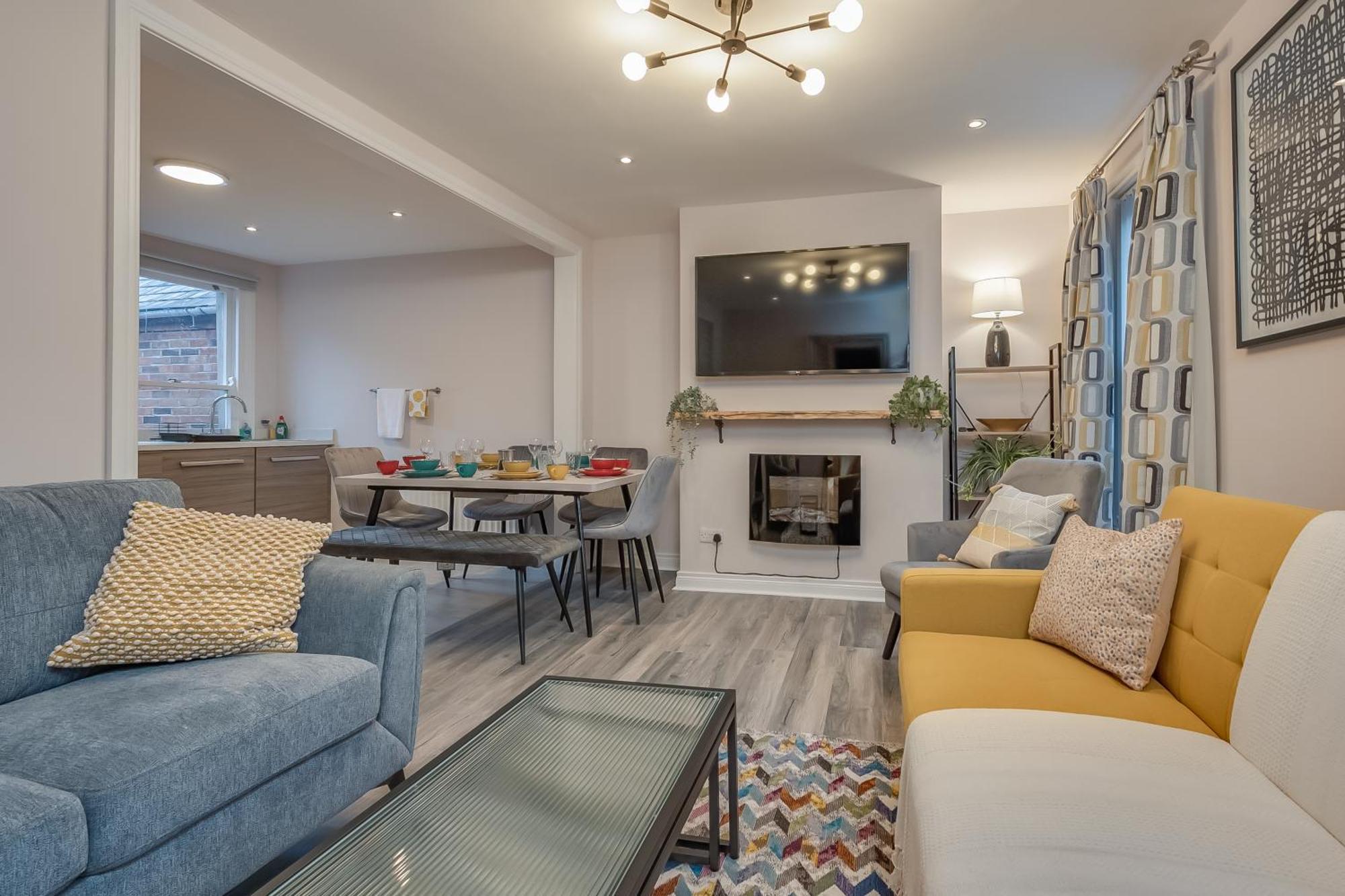 Staybynumbers - Belfast City Centre - 3 Bed, 3 Bathroom & Parking المظهر الخارجي الصورة